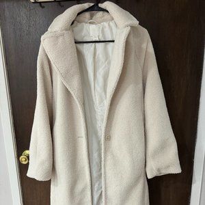 Sherpa Long trench jacket